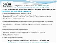 Beta-TC-6 Cell Avalanche™ Transfection Reagent (mouse pancreatic cancer cell) product image