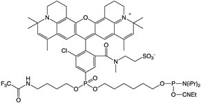 5'-AquaPhluor® 639 CE Phosphoramidite product image